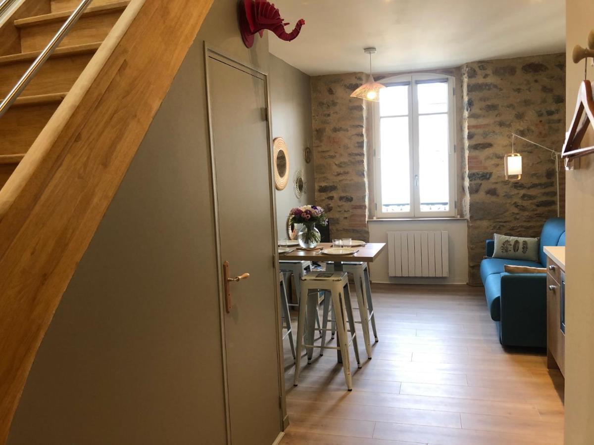 Appartement En Duplex Centre-Ville Boheme Vannes Esterno foto